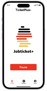 App for Jobticket Germany Ticket for companies TicketPlus+
