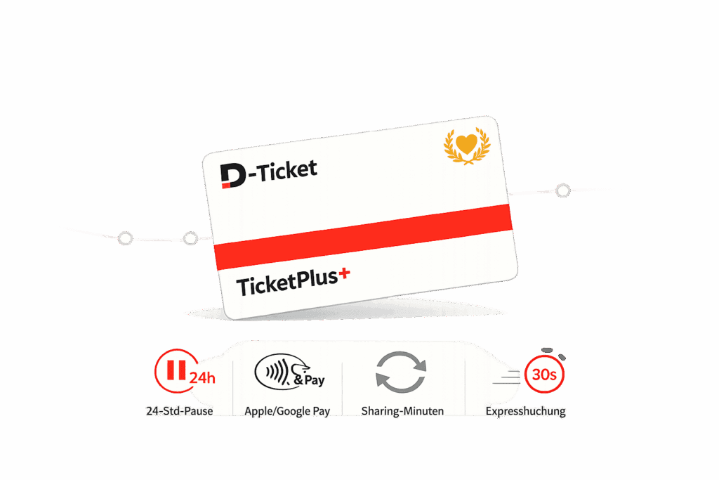 TicketPlus+ gewinnt als Kundenfreundlichster Deutschlandticket-Anbieter!