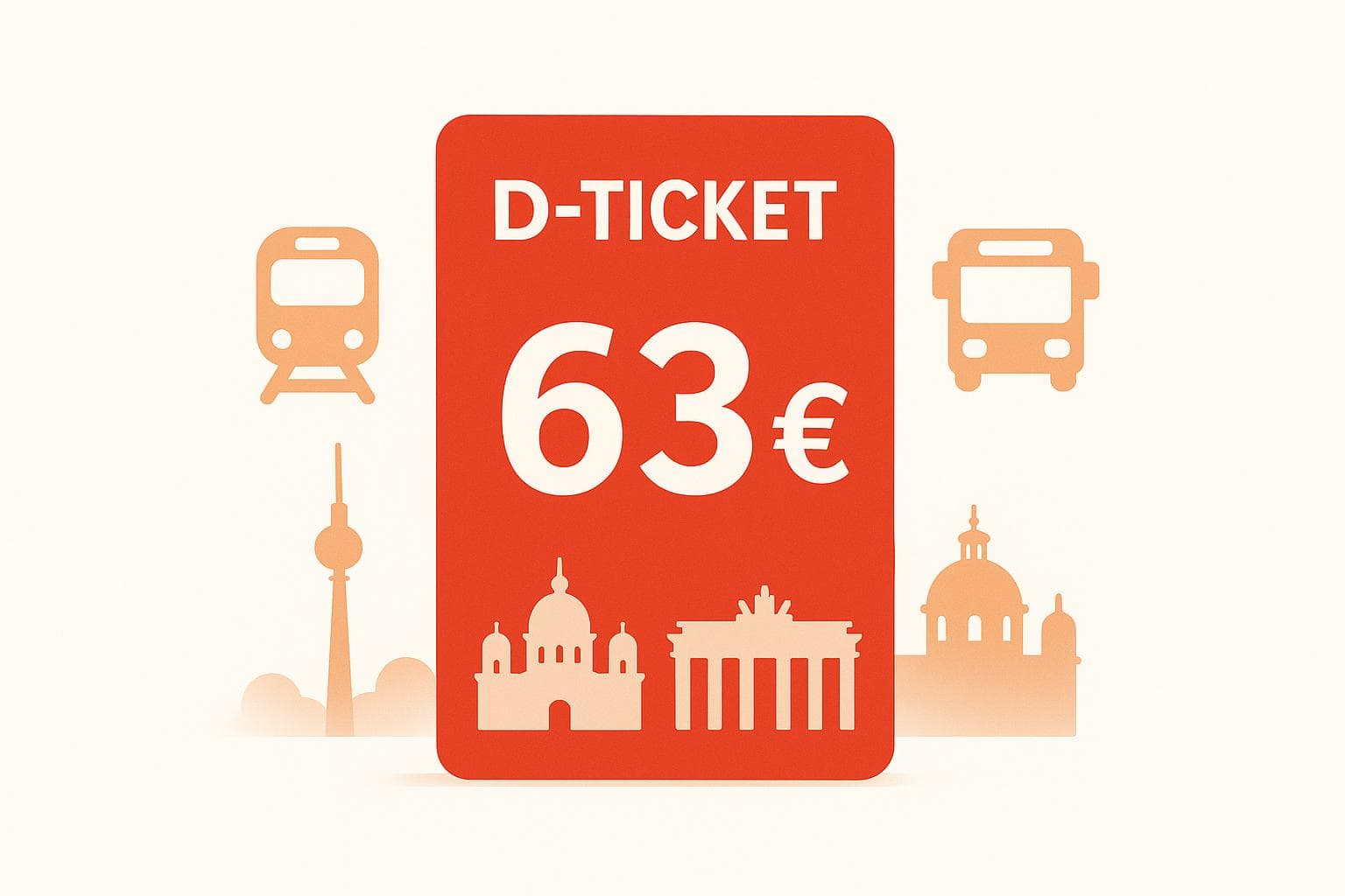 Deutschlandticket ab 2026 für 63 €: Was bedeutet das für Reisende und Pendler?