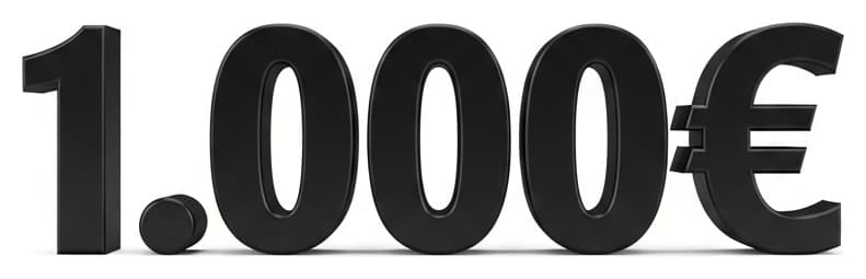 Cashback 1,000 EUR Jobticket+ Referral