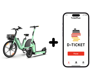 Bolt x AllRide Deutschlandticket Plus E-Bike Scooter Square