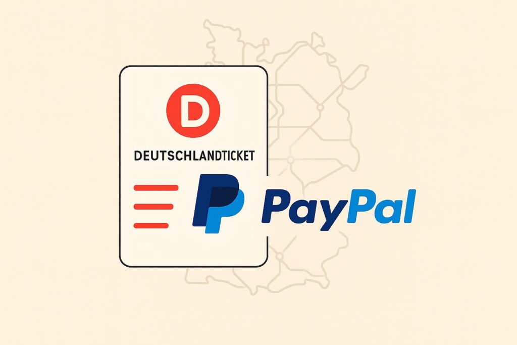 Deutschlandticket mit PayPal bezahlen: So geht's einfach & sicher