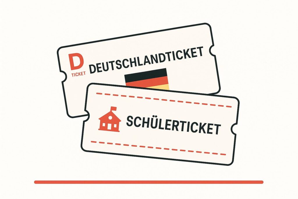 Deutschlandticket vs. klassisches Schülerticket