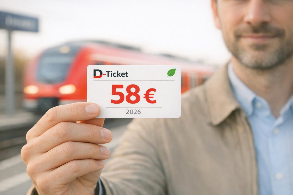 Deutschlandticket 2026: Lohnt sich das 58-Euro-Abo für Pendler und Reisende noch?