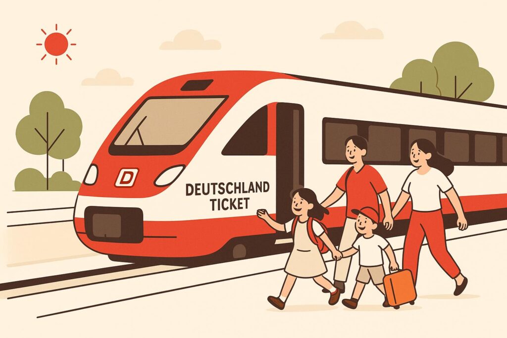 Deutschlandticket für Familien: 5 Tipps für den perfekten und günstigen Tagesausflug.