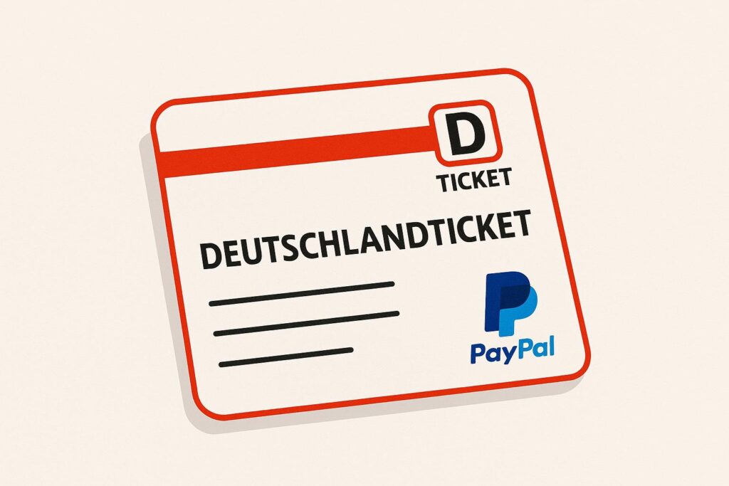 Sicher & Diskret: Warum du dein Deutschlandticket mit PayPal zahlen solltest
