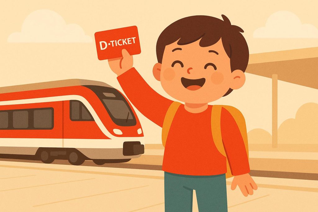 Mobilität für die Kleinsten: Das Deutschlandticket für Kinder im Check.