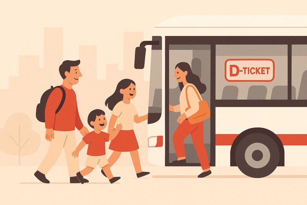 Kinder & Deutschlandticket: So spart deine Familie beim ÖPNV.