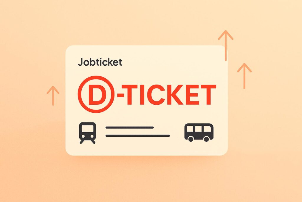 Jobticket ab 1.1.2026: So viel teurer wird das vergünstigte Ticket für Pendler