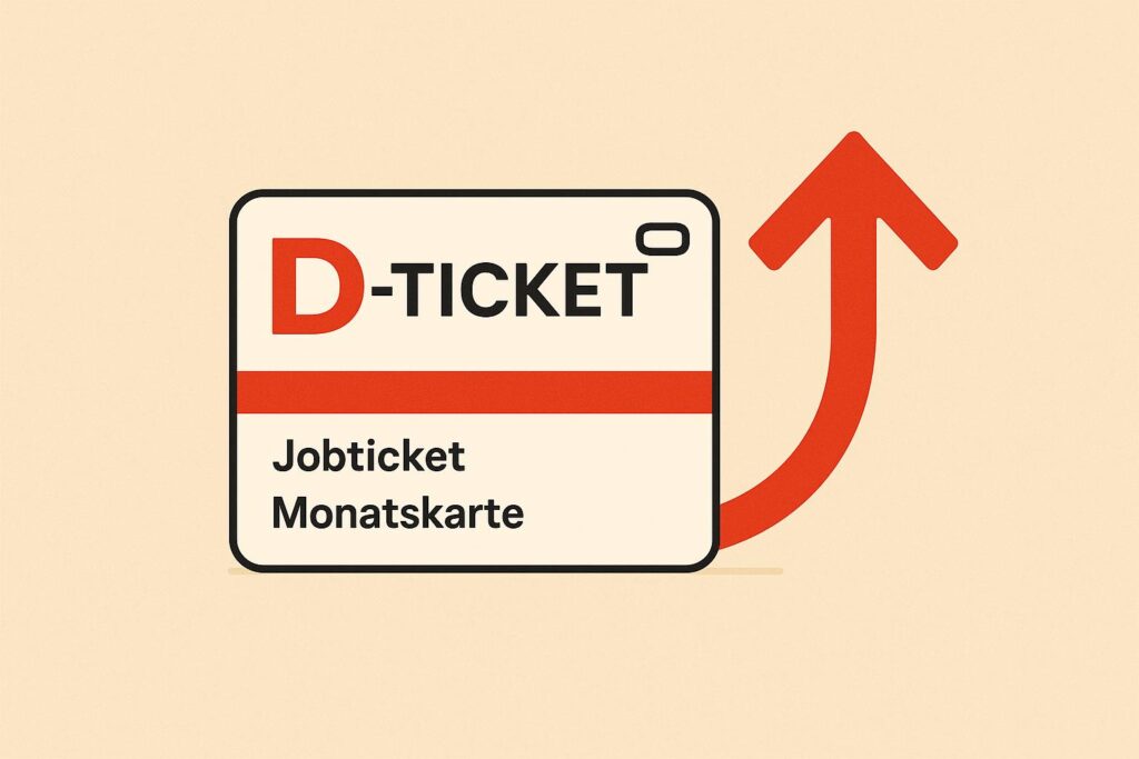 Preisanpassung beim Jobticket: Alle Infos zur Erhöhung ab 2026