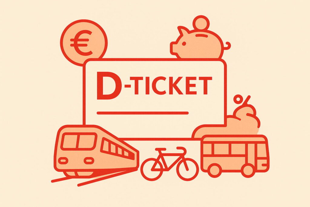 Deutschlandticket: 6 geniale Hacks, mit denen du 2025 noch mehr sparst.