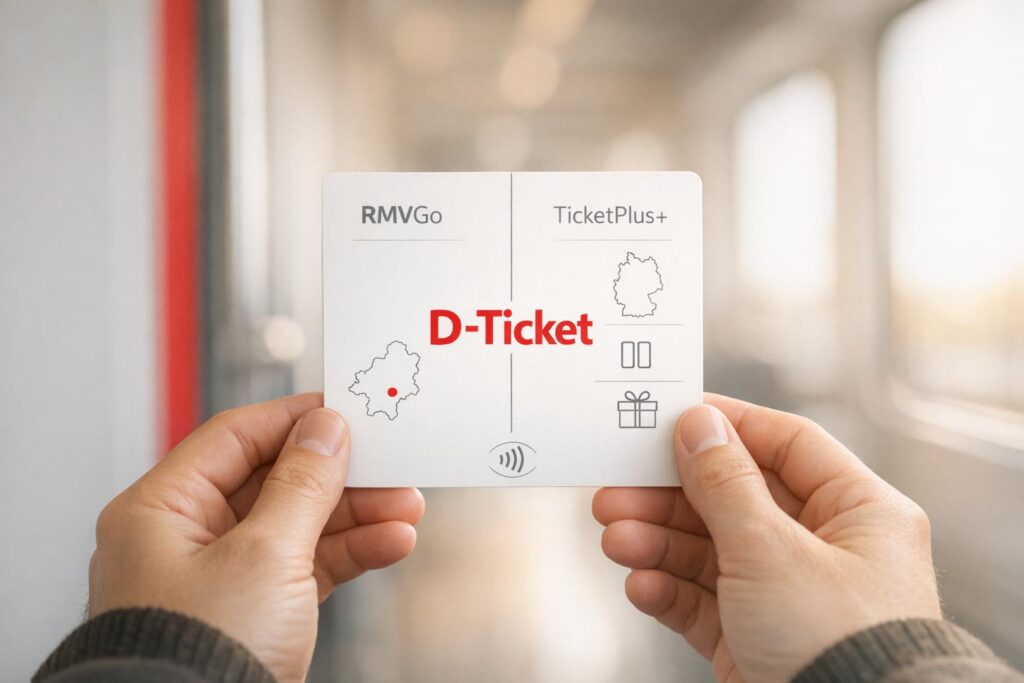 RMVGo gegen TicketPlus+: Der Deutschlandticket-Vergleich für Pendler