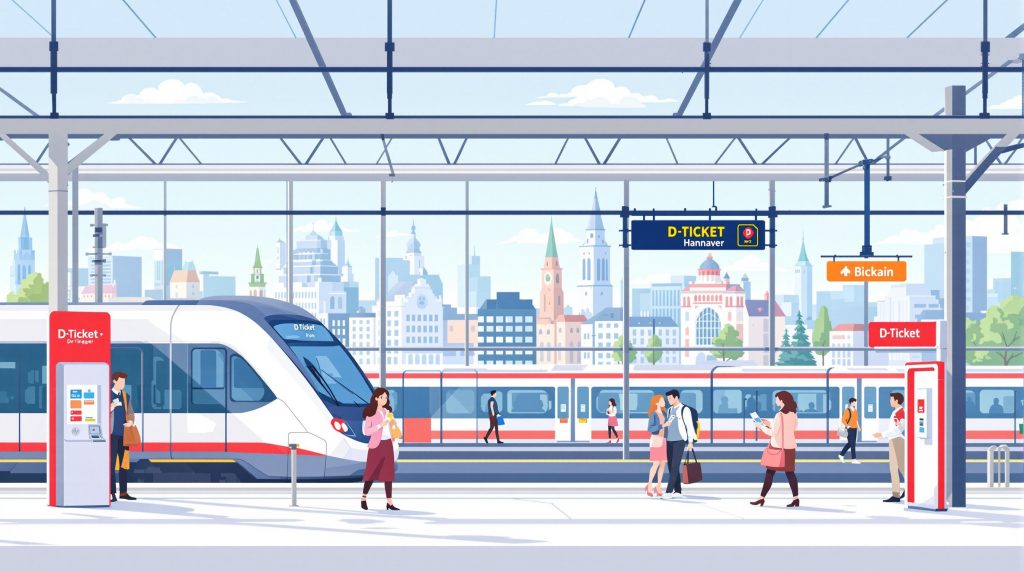 Deutschland Ticket kaufen in Hannover via ÜSTRA