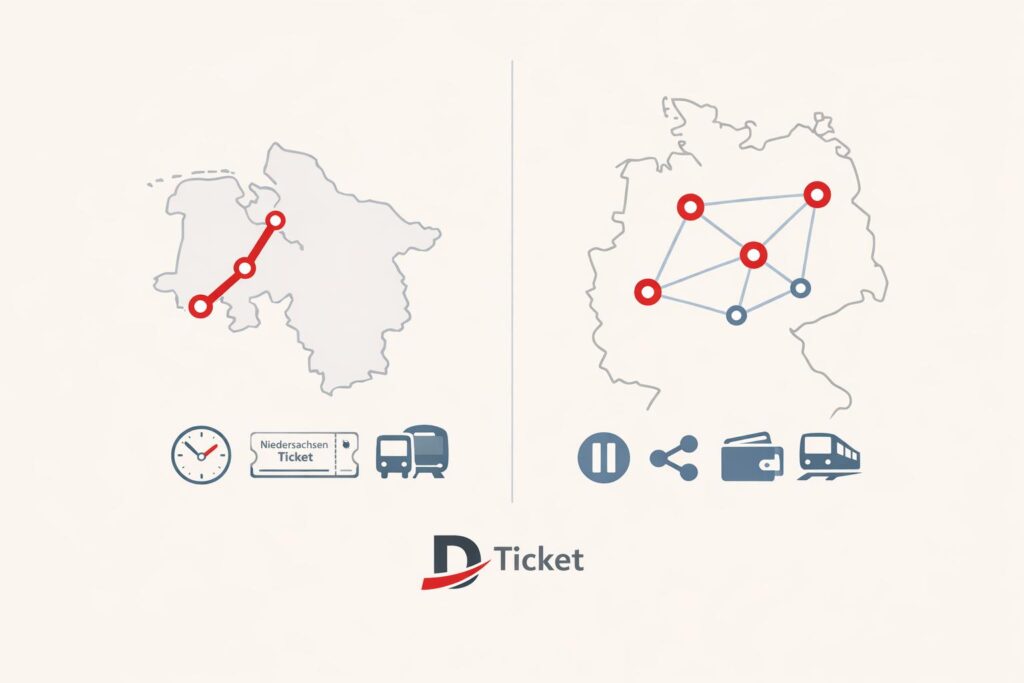 VBN FahrPlaner vs. TicketPlus+: Anbieter-Test für Niedersachsen & Bremen