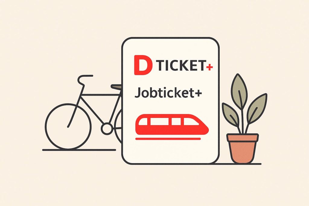 Wie wird das Jobticket+ steuerlich nach deutschem Recht (EStG) behandelt?