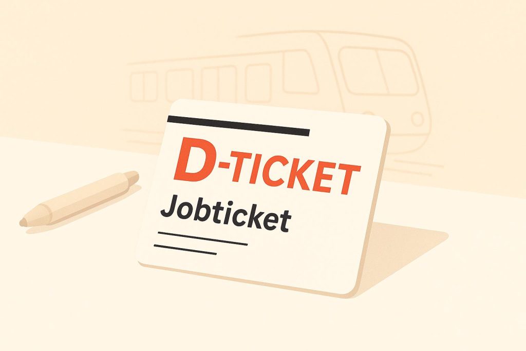 Wie gebe ich ein Jobticket in die Steuererklärung an?
