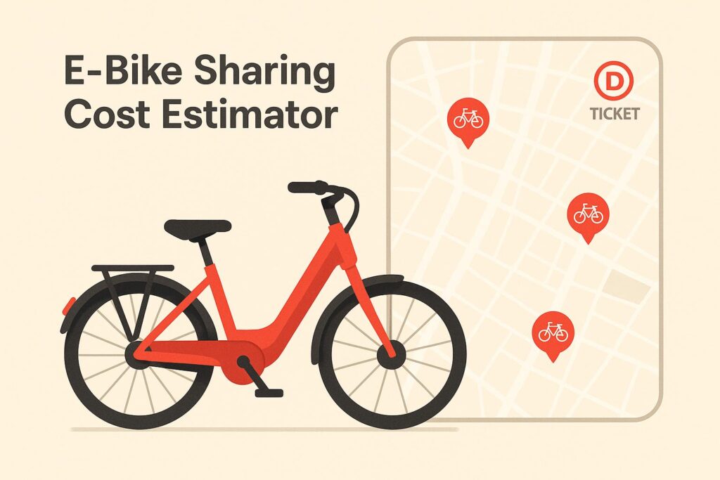 E-Bike Sharing Cost Estimator