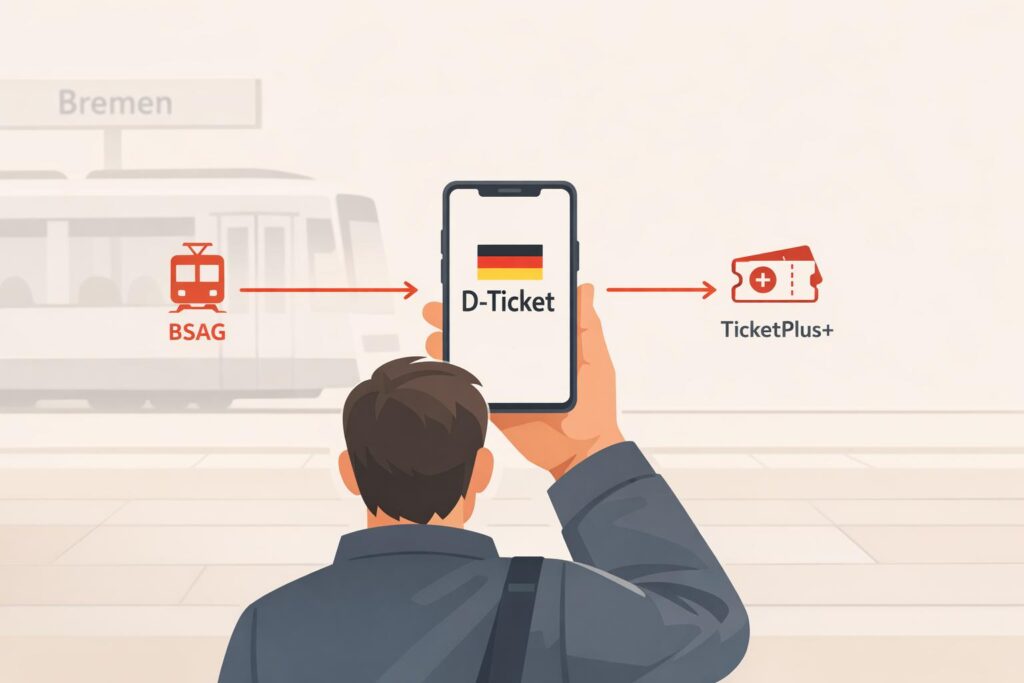 BSAG Bremen vs. TicketPlus+: Deutschlandticket kündigen & wechseln