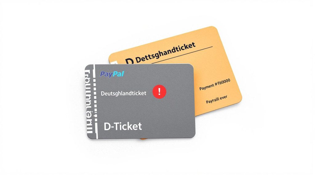 Warum funktioniert PayPal nicht für das Deutschlandticket?
